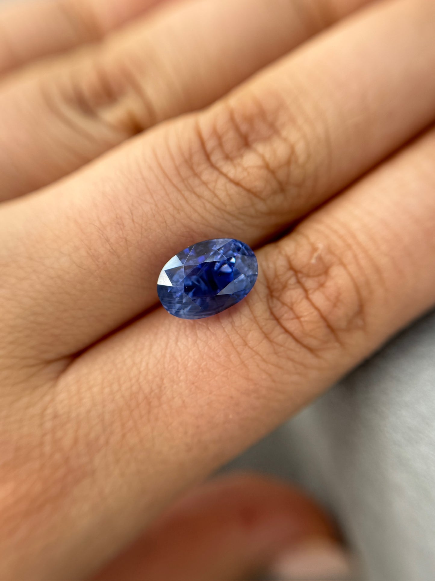 7.09 Oval Sapphire GIA (Sri Lanka, No Heat)