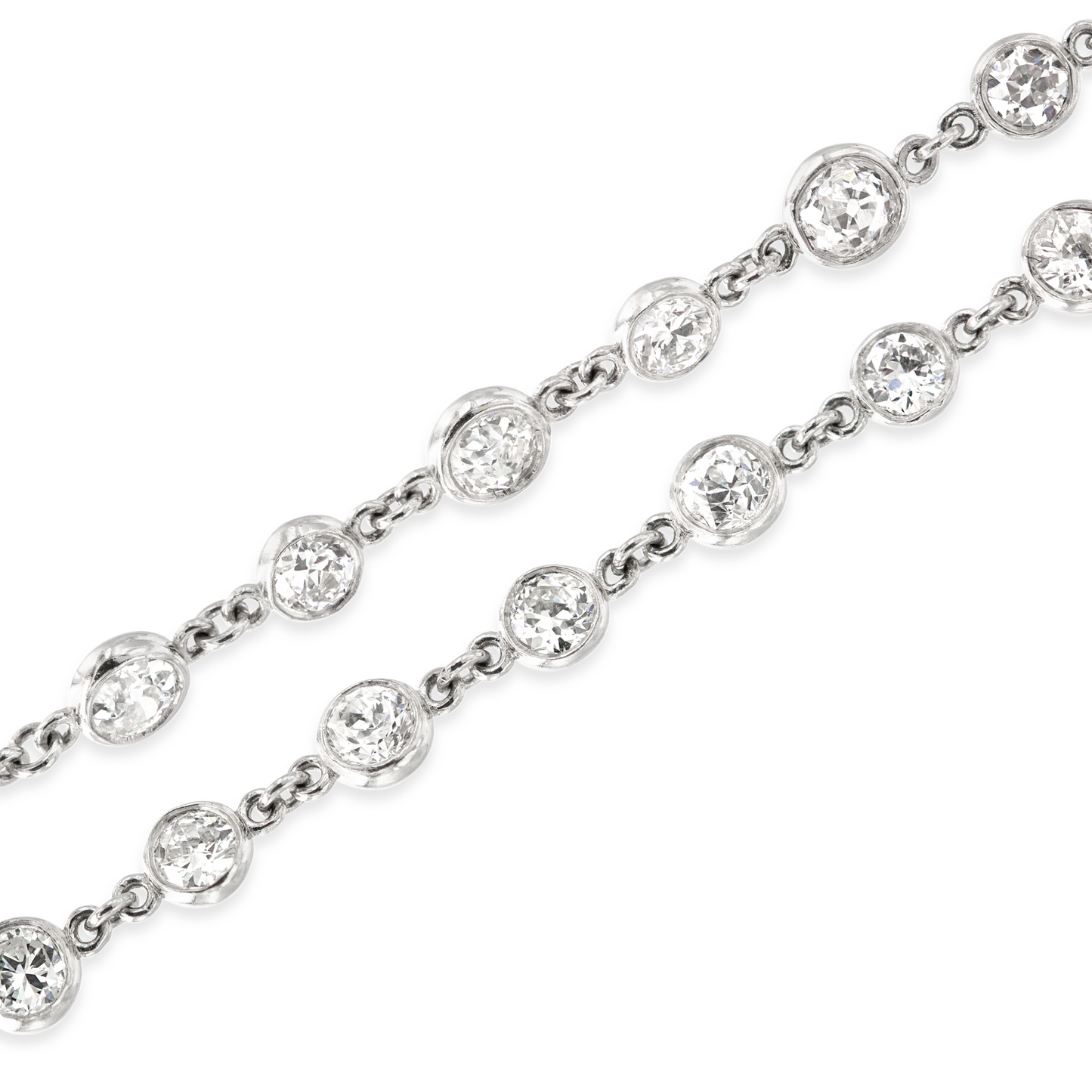 Antique Style Diamond By The Yard (Large Chain)