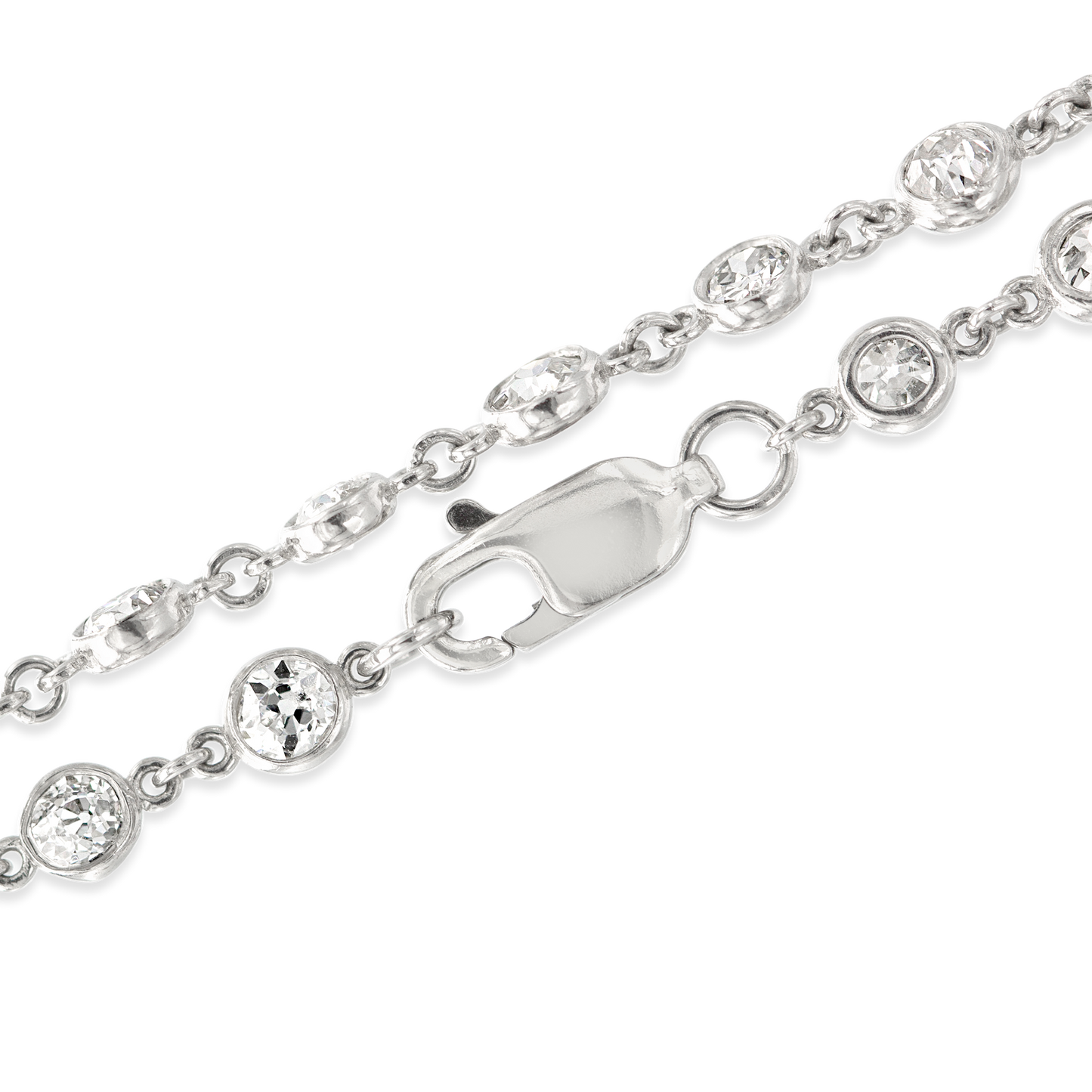 Antique Style Diamond By The Yard (Large Chain)