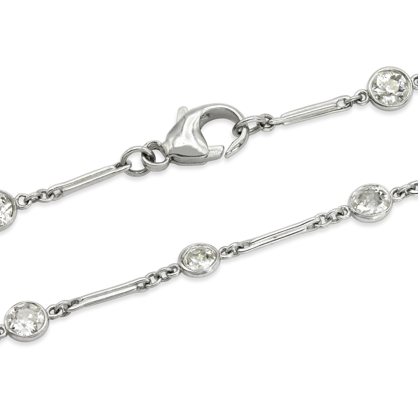 Antique Style Diamond By The Yard (Petit Chain)