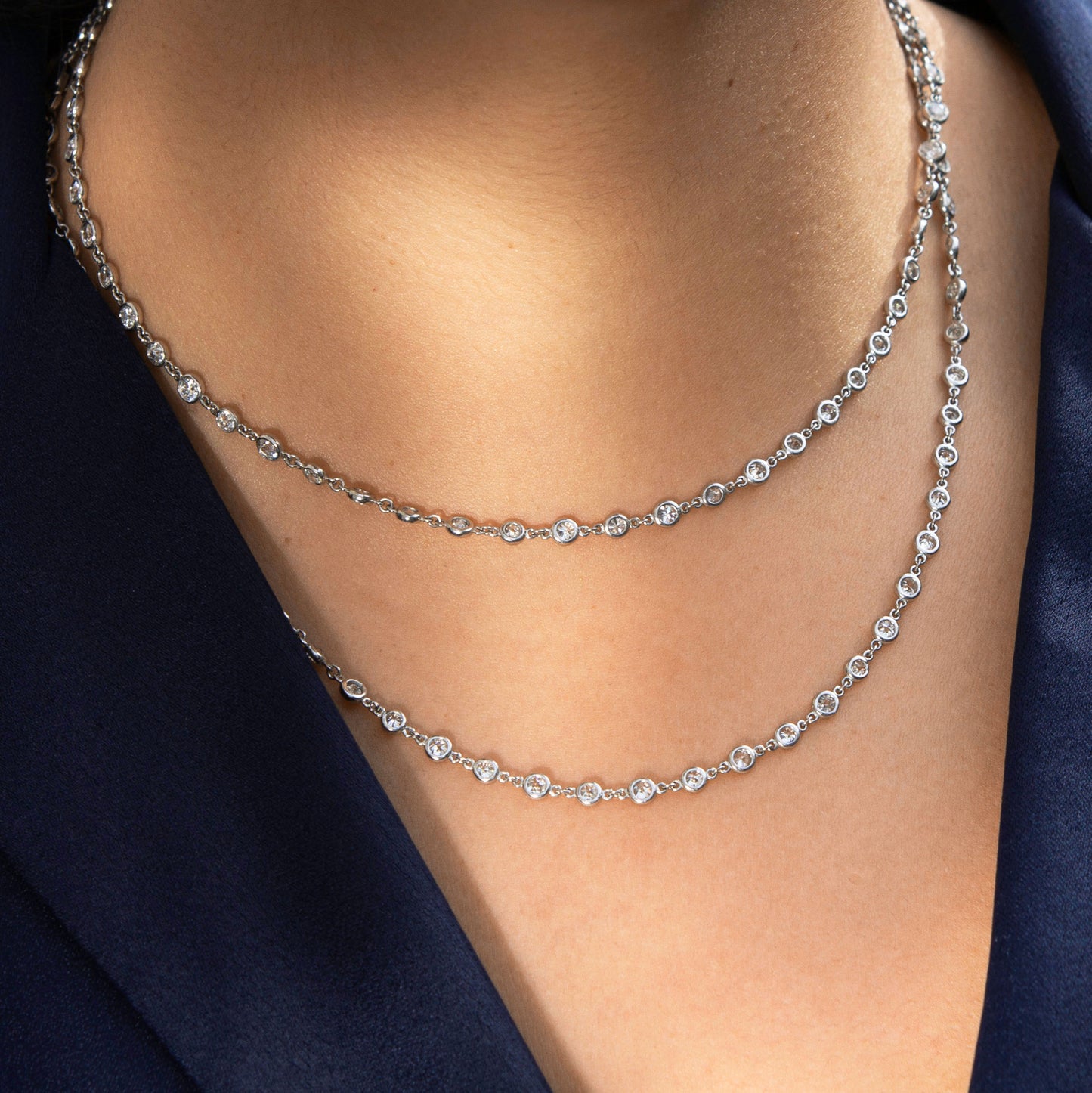 Antique Style Diamond By The Yard (Large Chain)