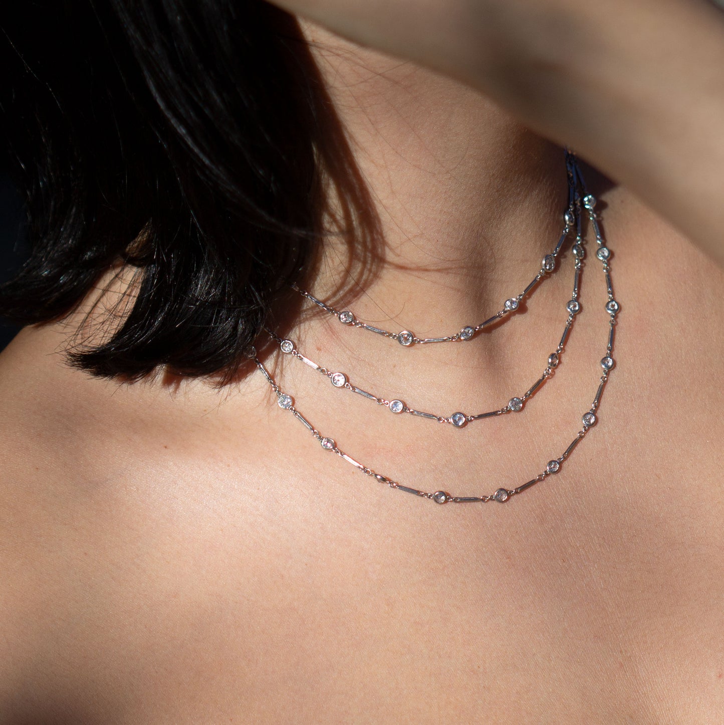Antique Style Diamond By The Yard (Petit Chain)