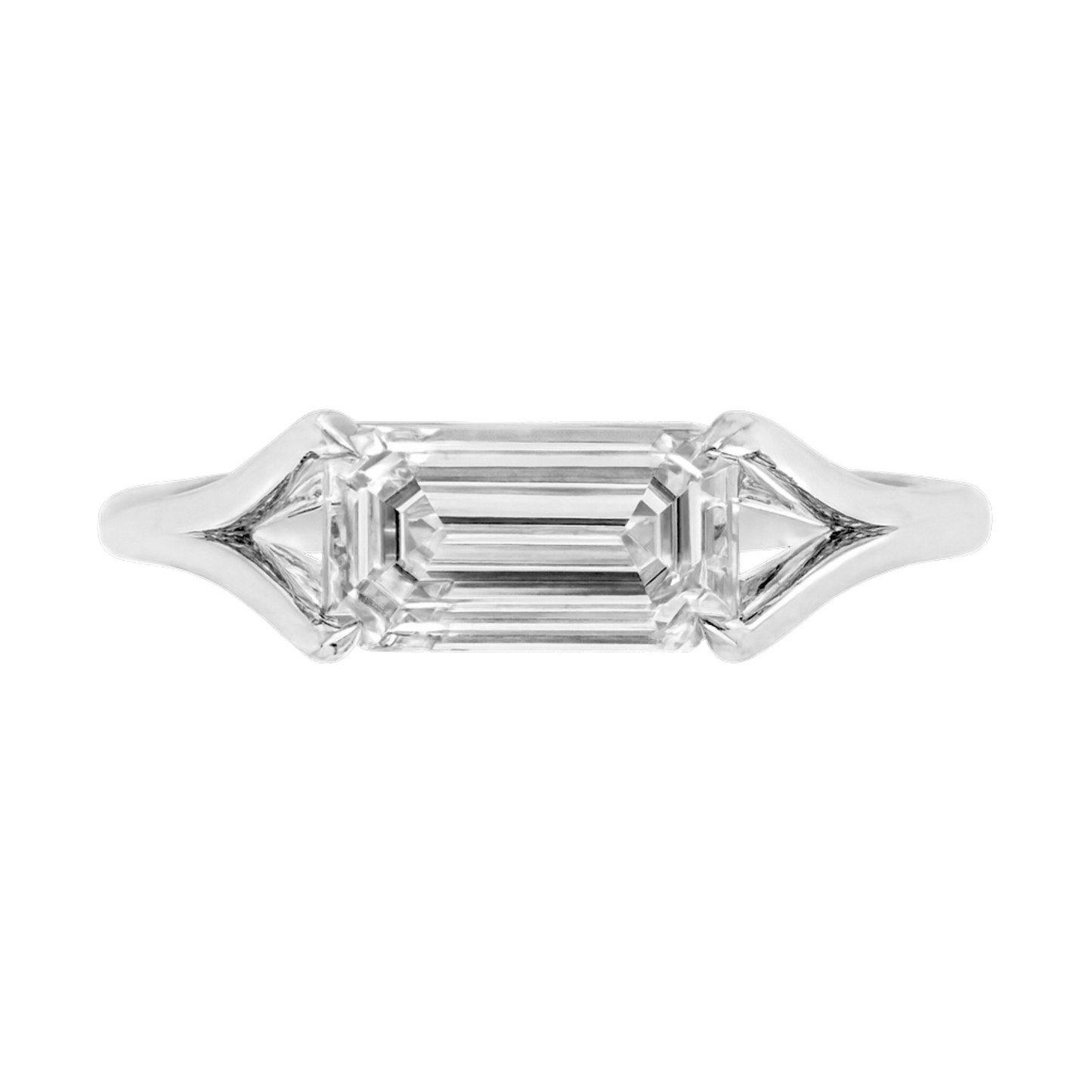 East-West Bezel Ring