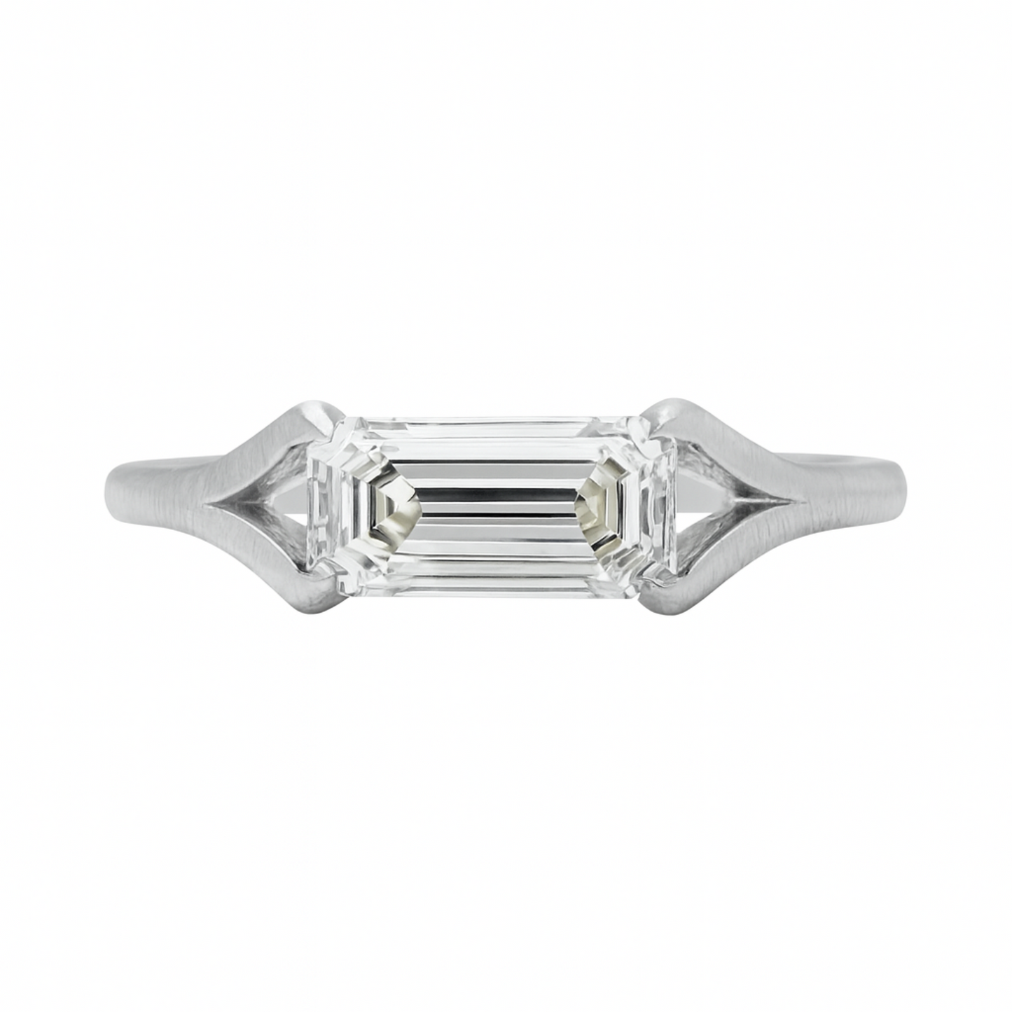 East-West Bezel Ring