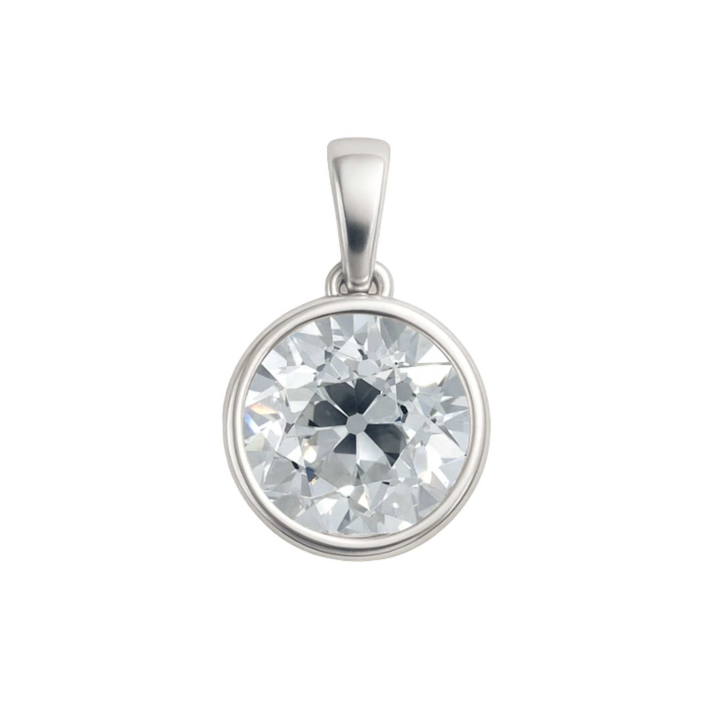 Old Cut Bezel Pendant
