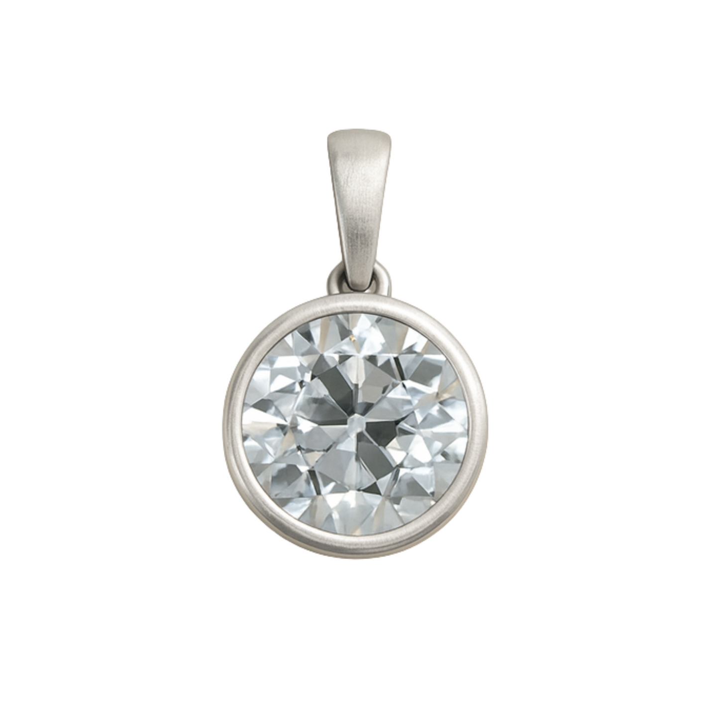 Old Cut Bezel Pendant