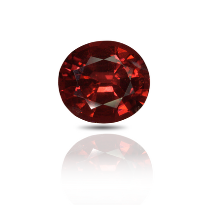5.73 Oval Red Spinel  Burma GIA NH