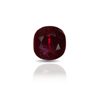 1.61 Ruby, Cushion, Red, Thailand, No Heat GIA