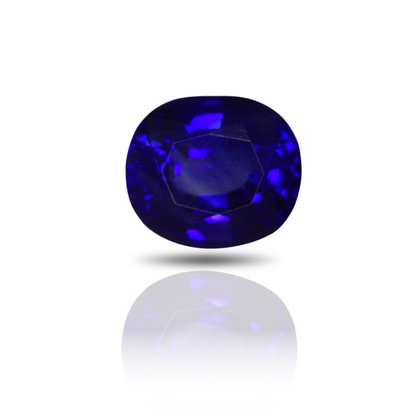 4.53 Oval Sapphire Blue GIA Heated