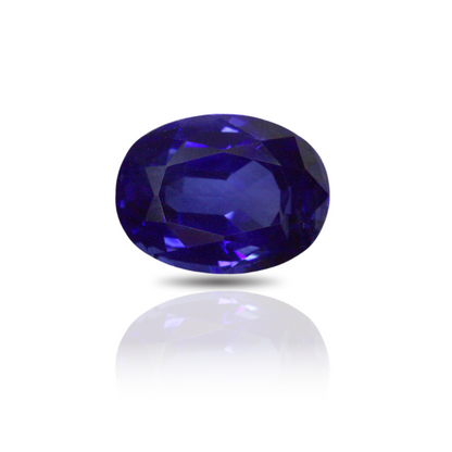 3.47 Oval Sapphire Sri Lanka GIA