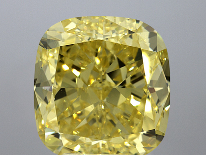 9.35 Cushion Fancy Intense Yellow VS2 GIA