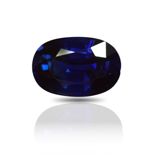 6.81 Oval Sapphire GIA (Thailand, Heated)