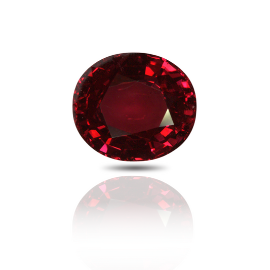 4.81 Spinel Oval Red Burma NH