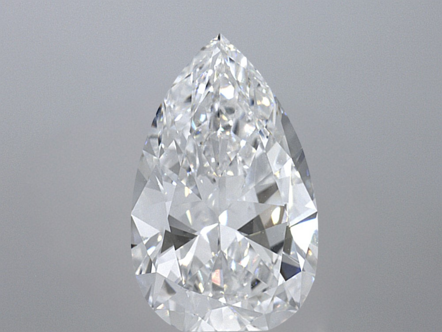 3.58 Pear Shape D IF GIA