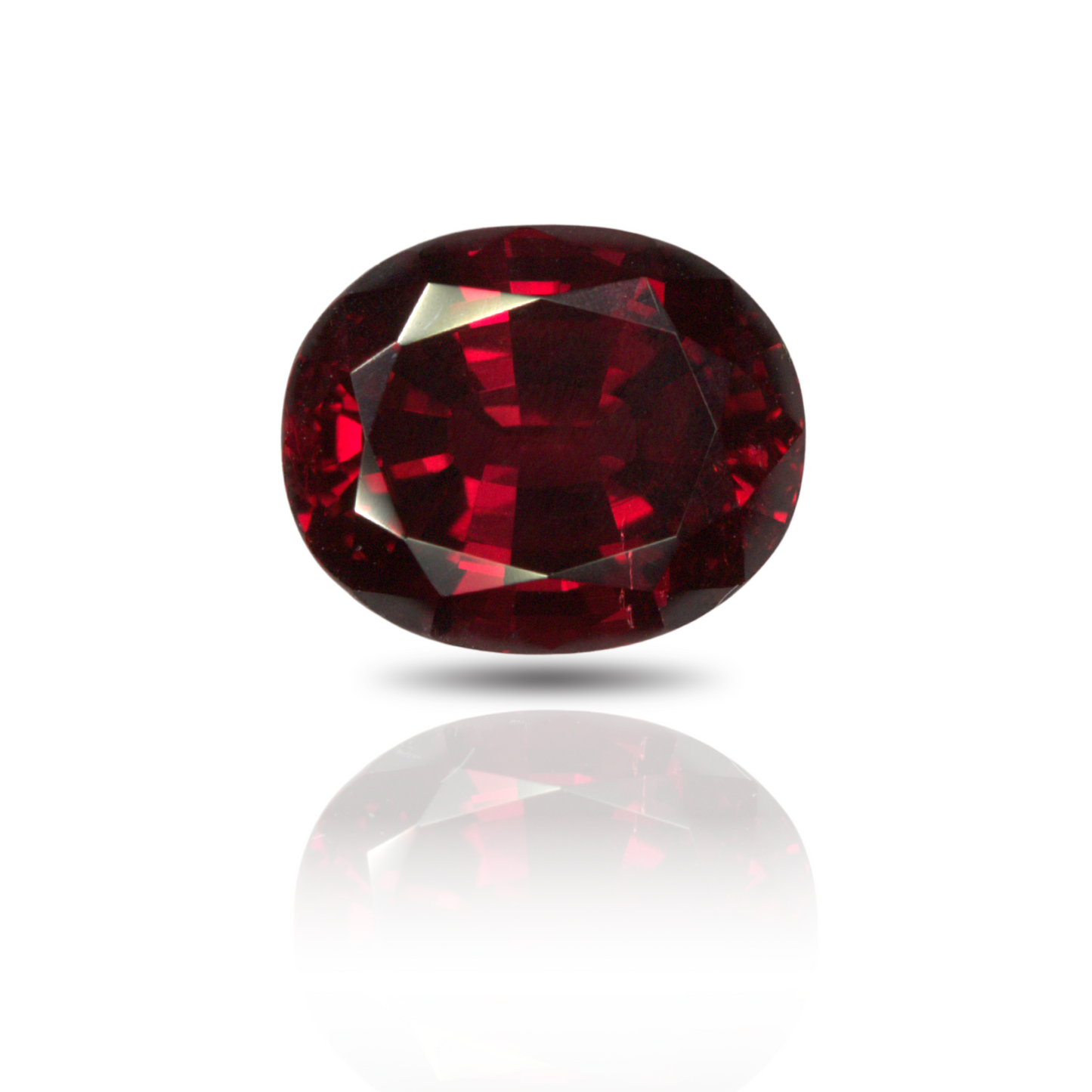 5.23 Oval Ruby Red East Africa GRS NH