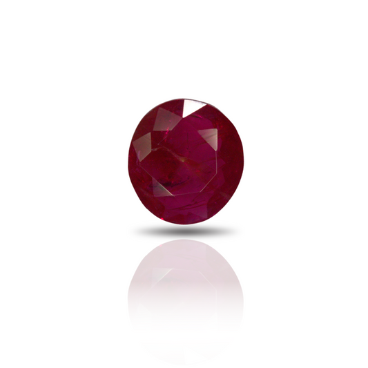 1.88 Ruby, Round, Burma No Heat