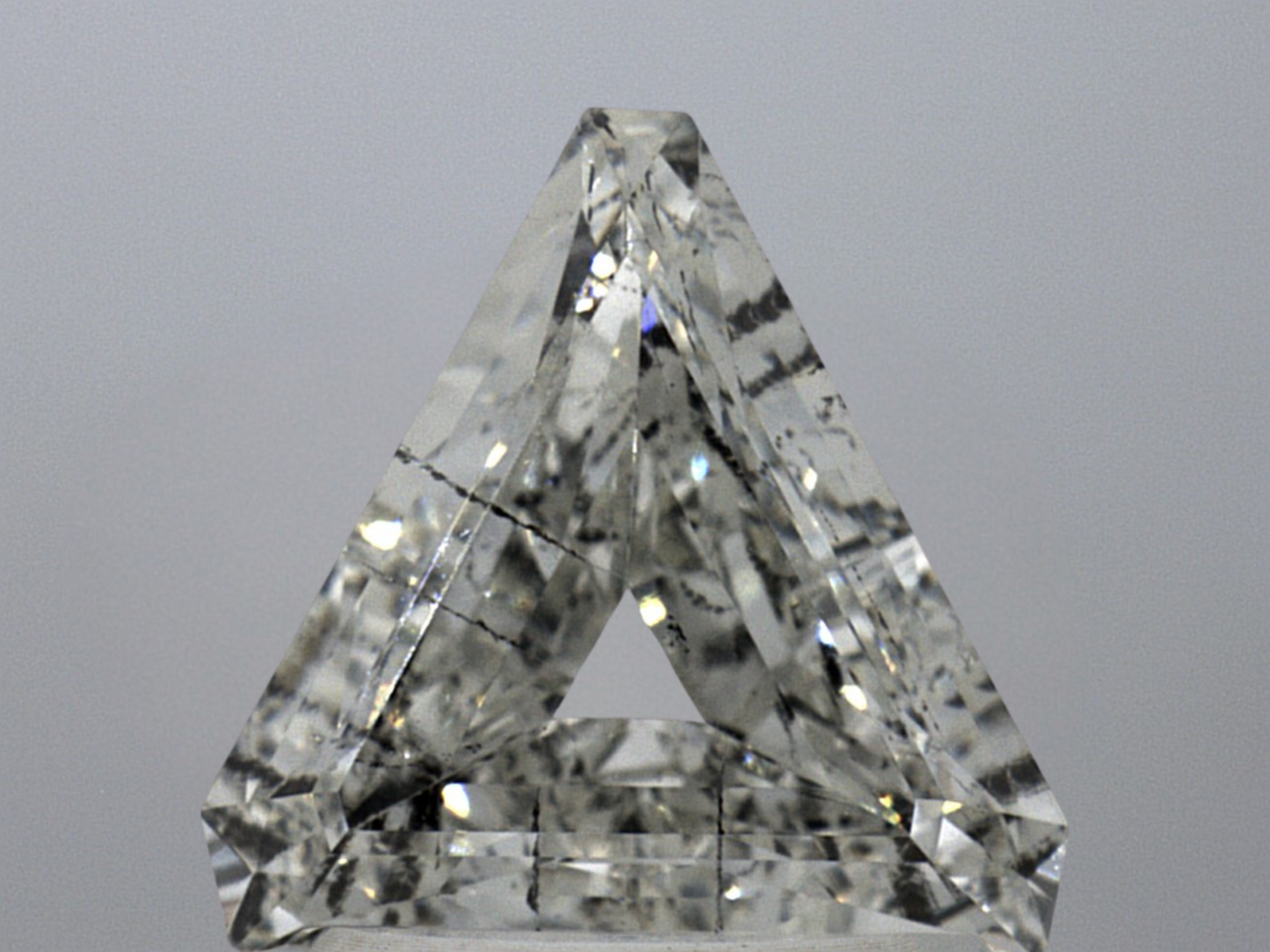 3.81ctw Trillion Fancy Light Yellow/SI2 J/I1 (Matched Pair)