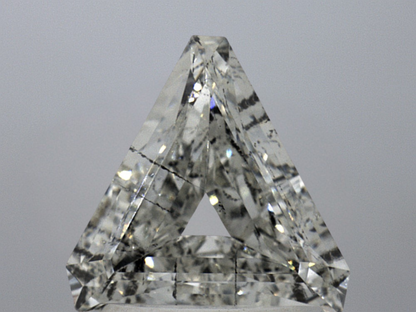 3.81ctw Trillion Fancy Light Yellow/SI2 J/I1 (Matched Pair)