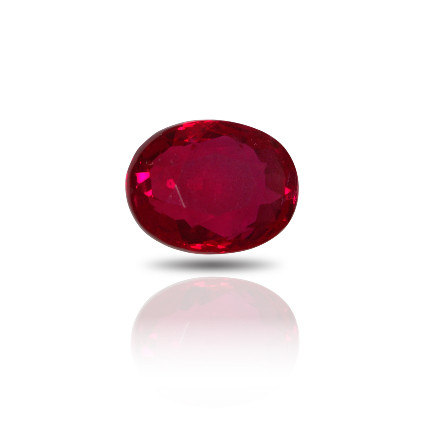 2.15 Oval Burma Ruby AGL Heated