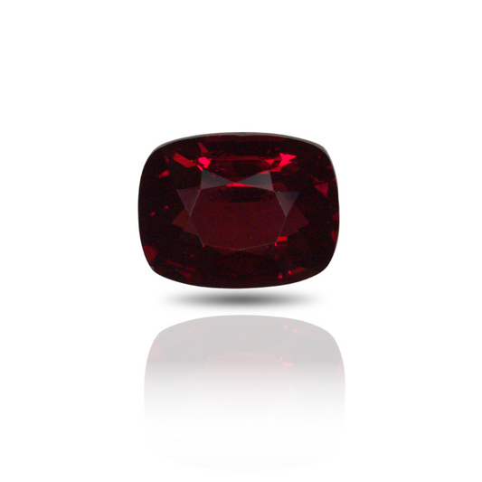 3.02 Cushion Ruby Red East Africa