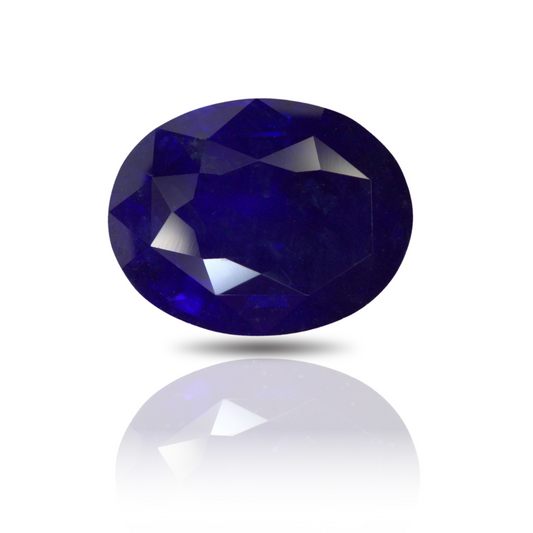 10.74 Sapphire, Oval, Blue, Sri Lanka Heated GIA