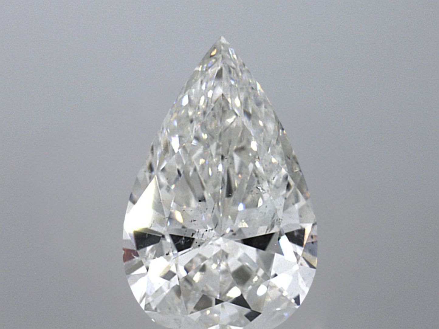 2.01 Pear Shape F SI2 GIA
