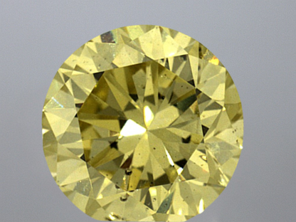 1.60 Round Fancy Intense Yellow SI2