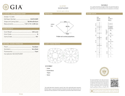 2.02 Old Mine N VS1 GIA