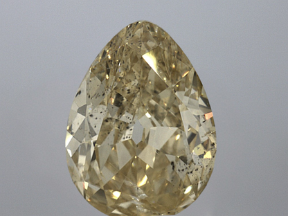1.75 Pear Shape Fancy Brown Orangy Yellow I1