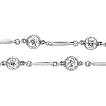 Antique Style Diamond By The Yard (Petit Chain)
