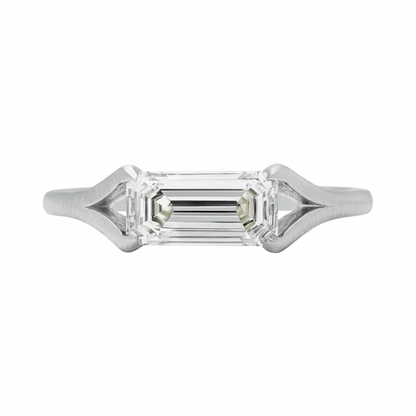 East-West Bezel Ring