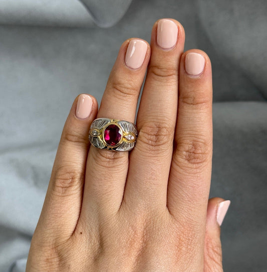 Estate 2.30ct Ruby Thai No Heat Ruby