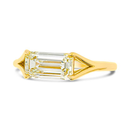 East-West Bezel Ring