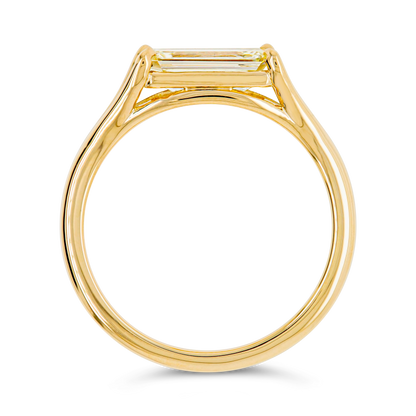 East-West Bezel Ring