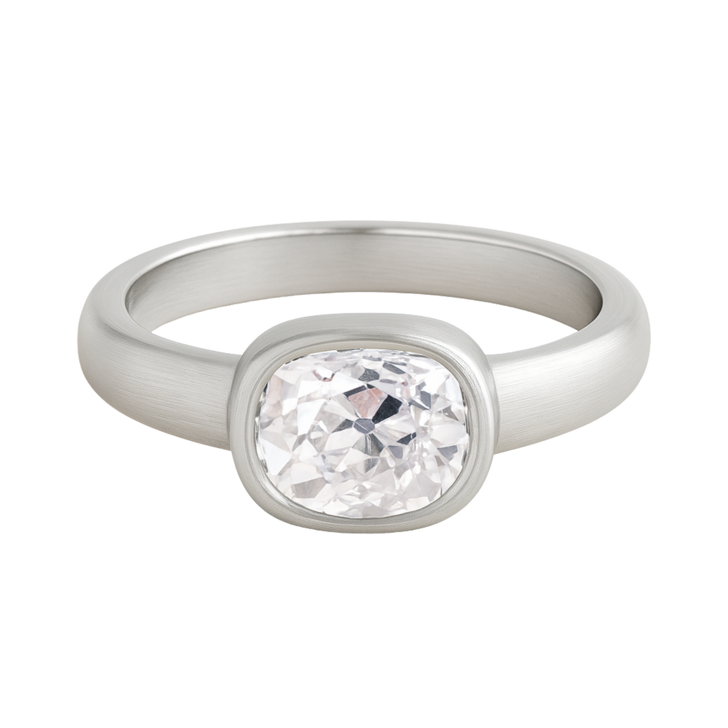 East-West Bezel Ring