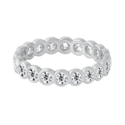 Old Cut Bezel Eternity Band