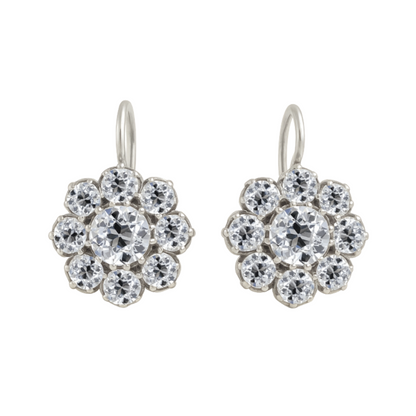 Victorian Cluster Earrings