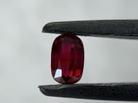 3.03 Ruby Cushion Modified Vivid Red Mozambique NH