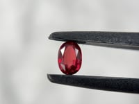 1.79 Ruby, Oval, Vivid Red, "Pigeons Blood' Mozambique GRS NH