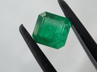 5.15ct Emerald Octagonal Green Colombia F1 GIA