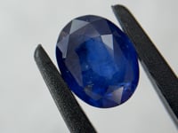 10.74 Oval Sapphire Blue Sri Lanka GIA Heated