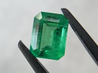 11.93 Emerald Octagonal Green Zambia GRS
