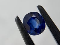 4.20 Sapphire Oval Blue Madagascar Heated