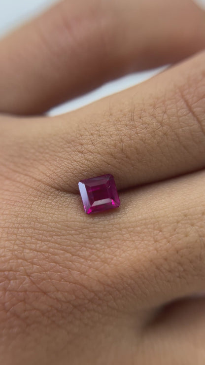 1.08 Ruby Carre Burma AGL NH