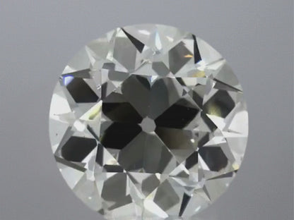 3.40ctw Old European K SI1-VS2 GIA (Matched Pair)