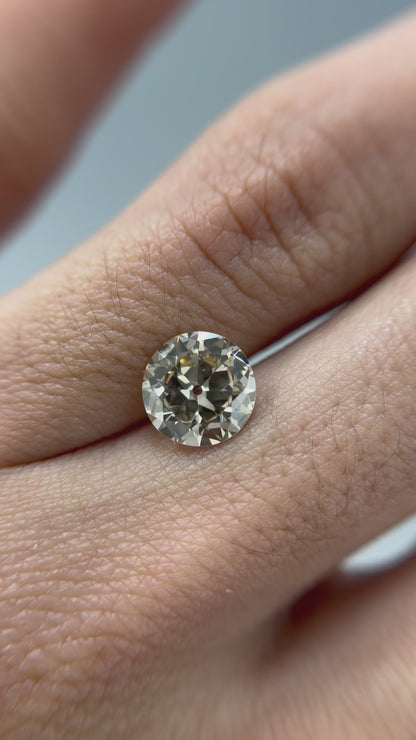 1.87 Old European Fancy Light Brown SI1