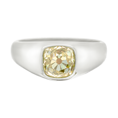 Old Cut Solitaire Ring