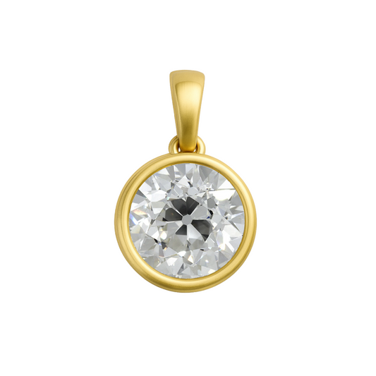 Old Cut Bezel Pendant