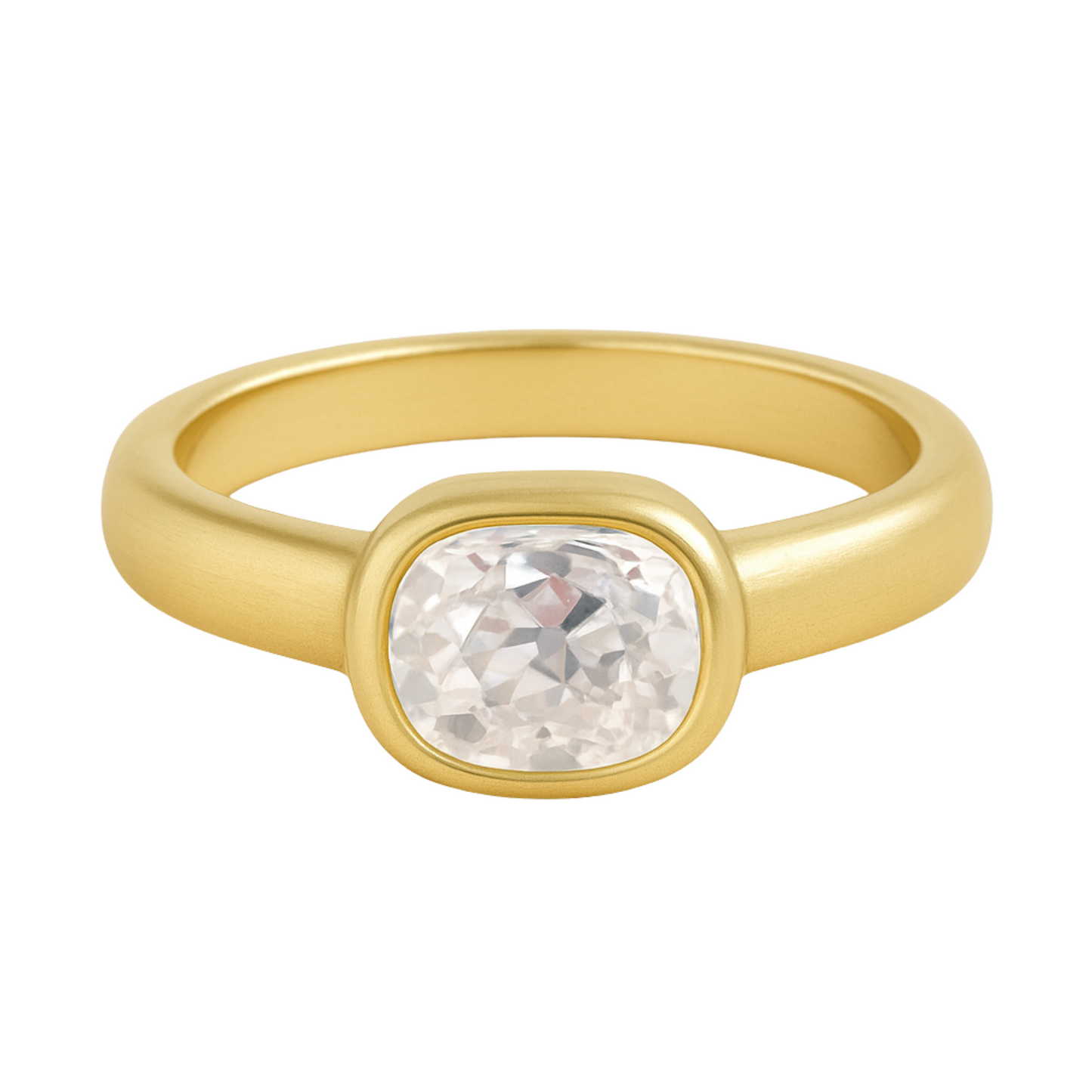 East-West Bezel Ring